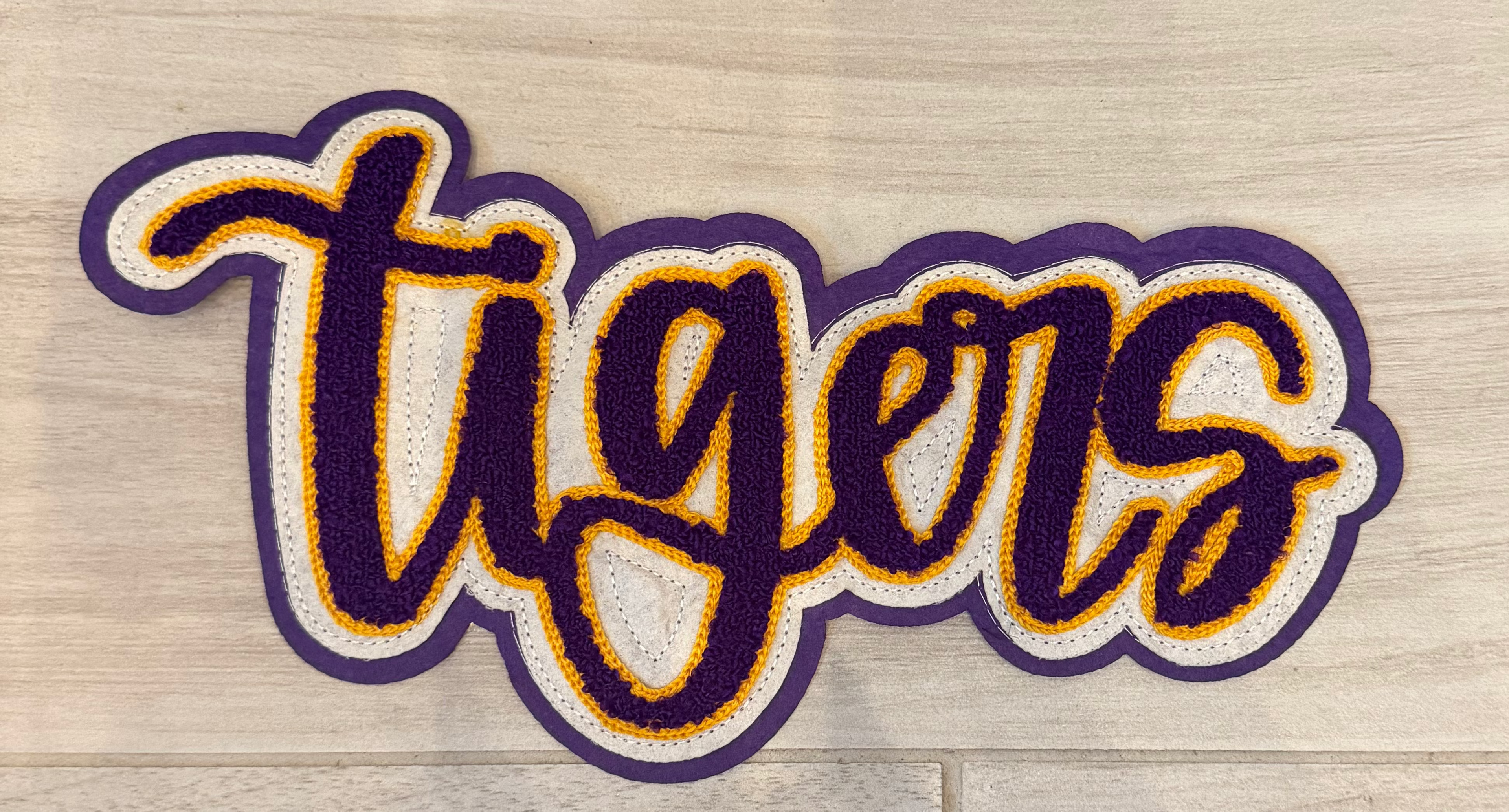 Tigers Chenille Patch